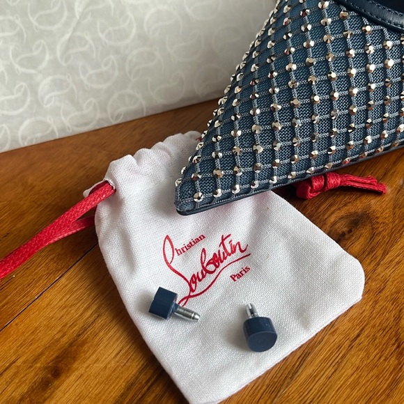 CHRISTIAN LOUBOUTIN
Apostropha Pump, Mesh Chrystal Embellished, NEW - Picture 14 of 16